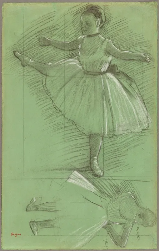 Two Studies Of Dancers 2