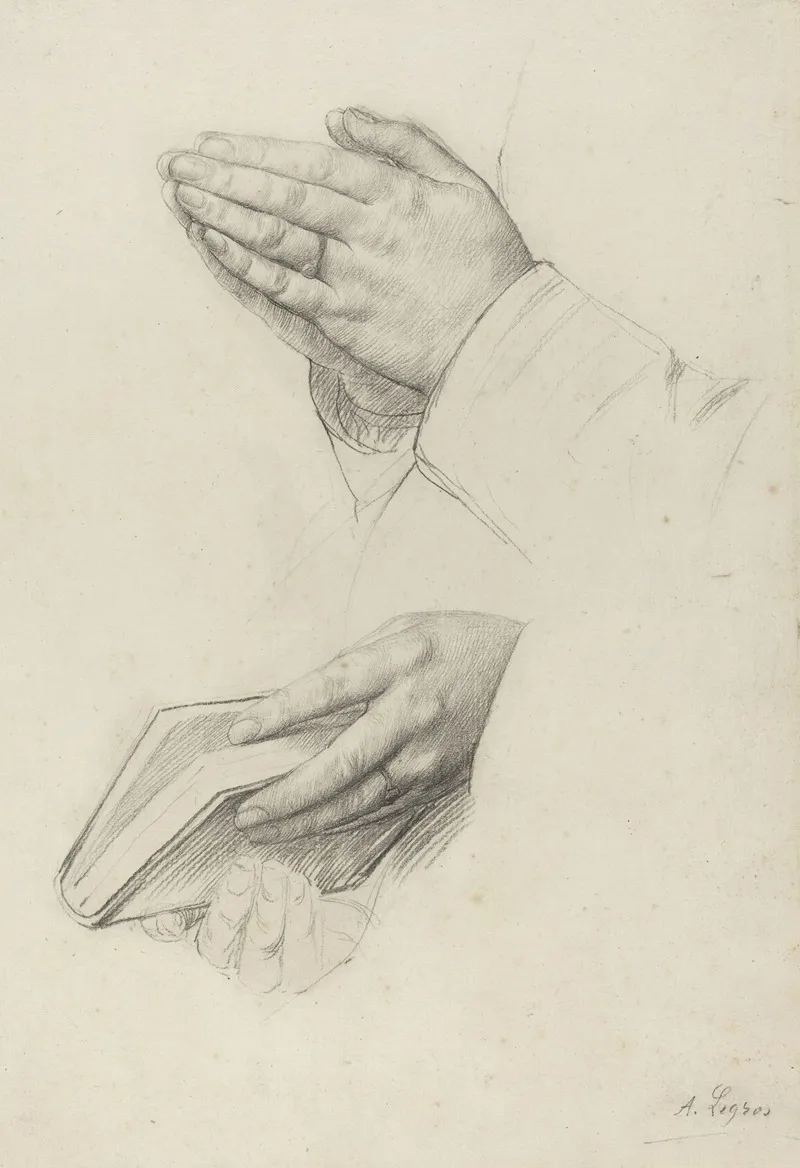 Two Studies Of Hands