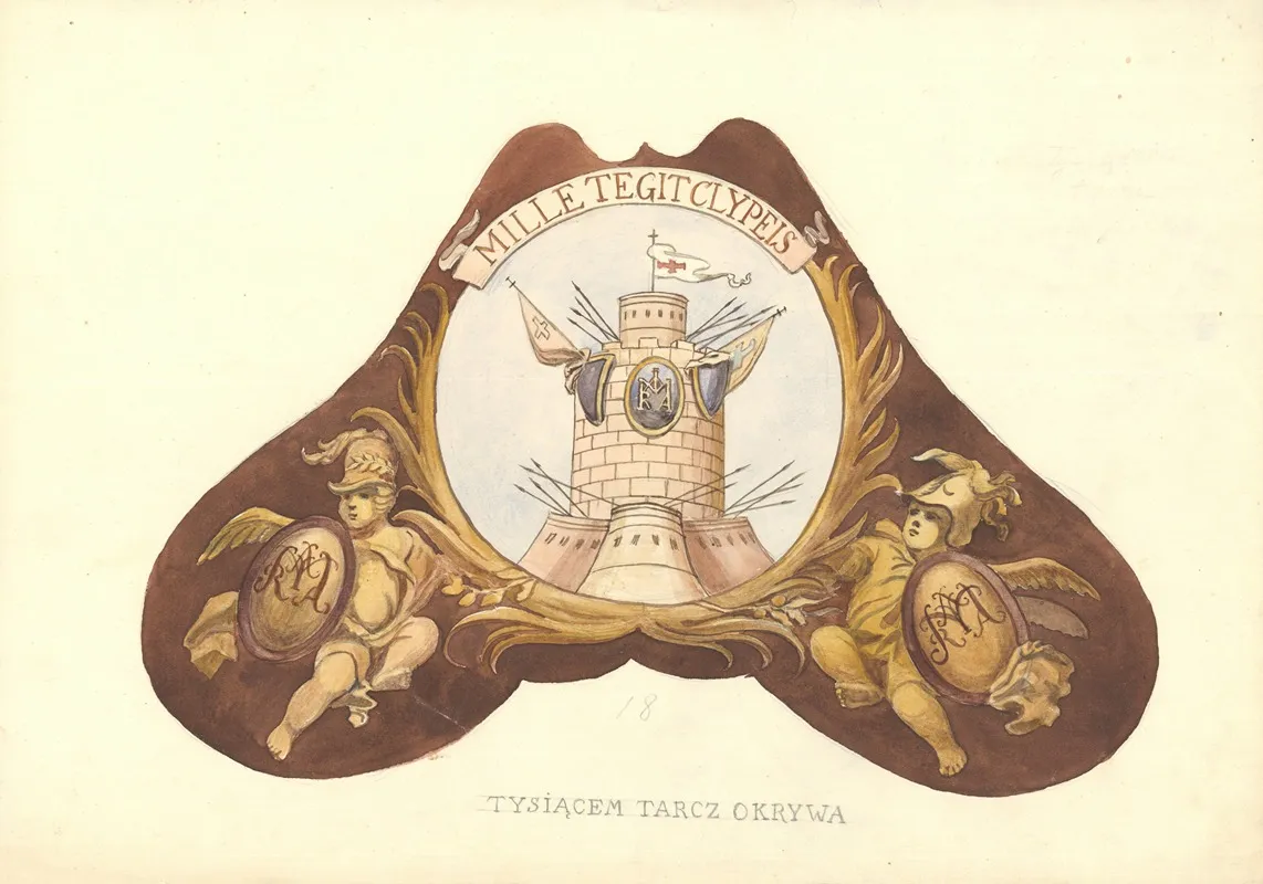 Tysiacem Tarcz Okrywa Mille Tegit Clypeis