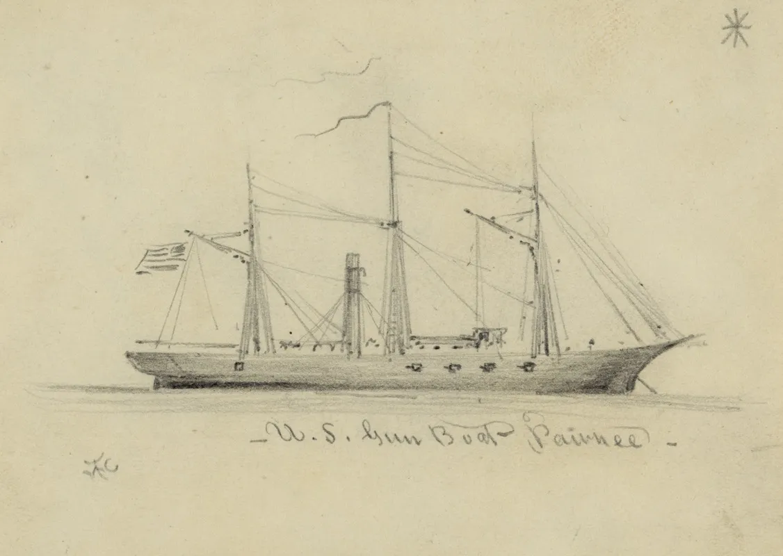 U S Gun Boat Pawnee