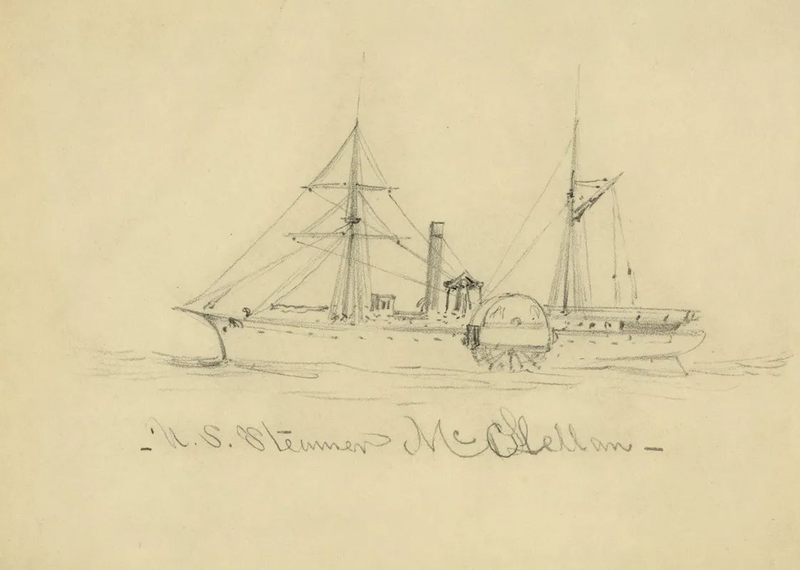 U S Steamer Mcclellan