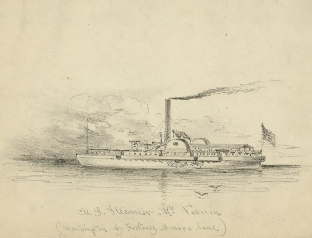 U S Steamer Mt Vernon