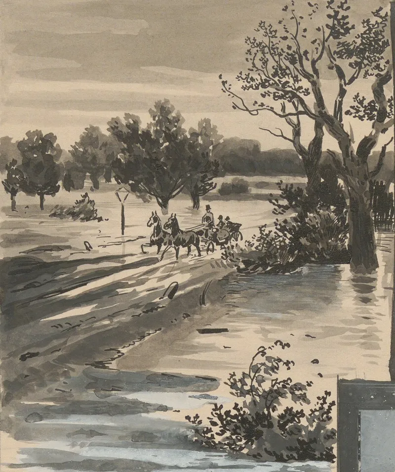 Uberschwemmung Im Prater 2