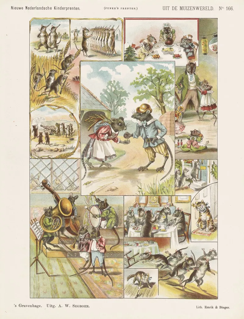 Uit De Muizenwereld by Emrik &amp; Binger - Canvas Print