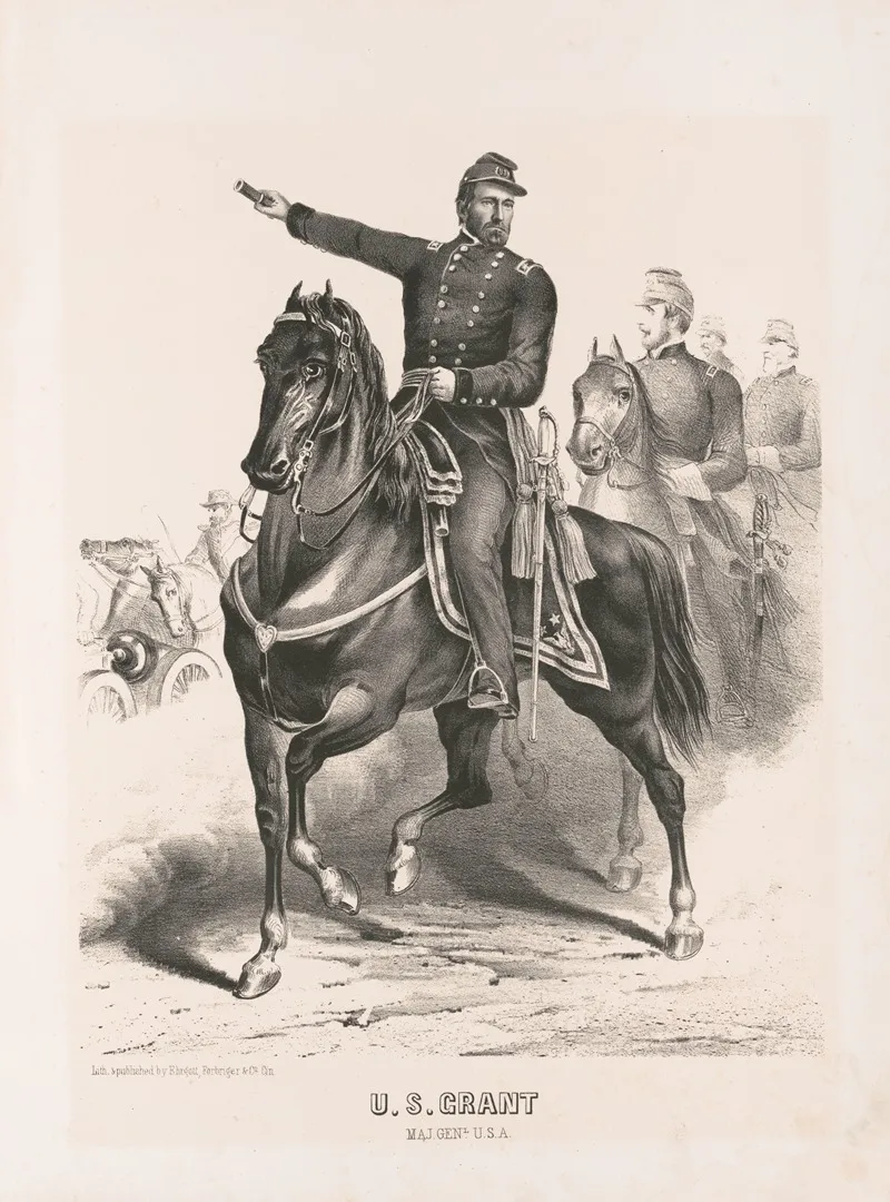 Ulysses S Grant 6 by Ehrgott, Forbriger &amp; Company - Canvas Print