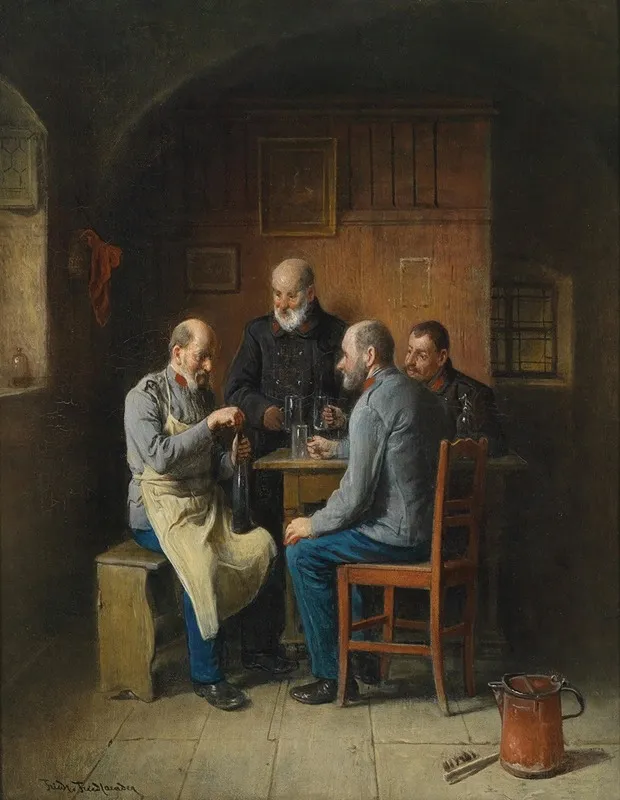 Umtrunk Der Veteranen