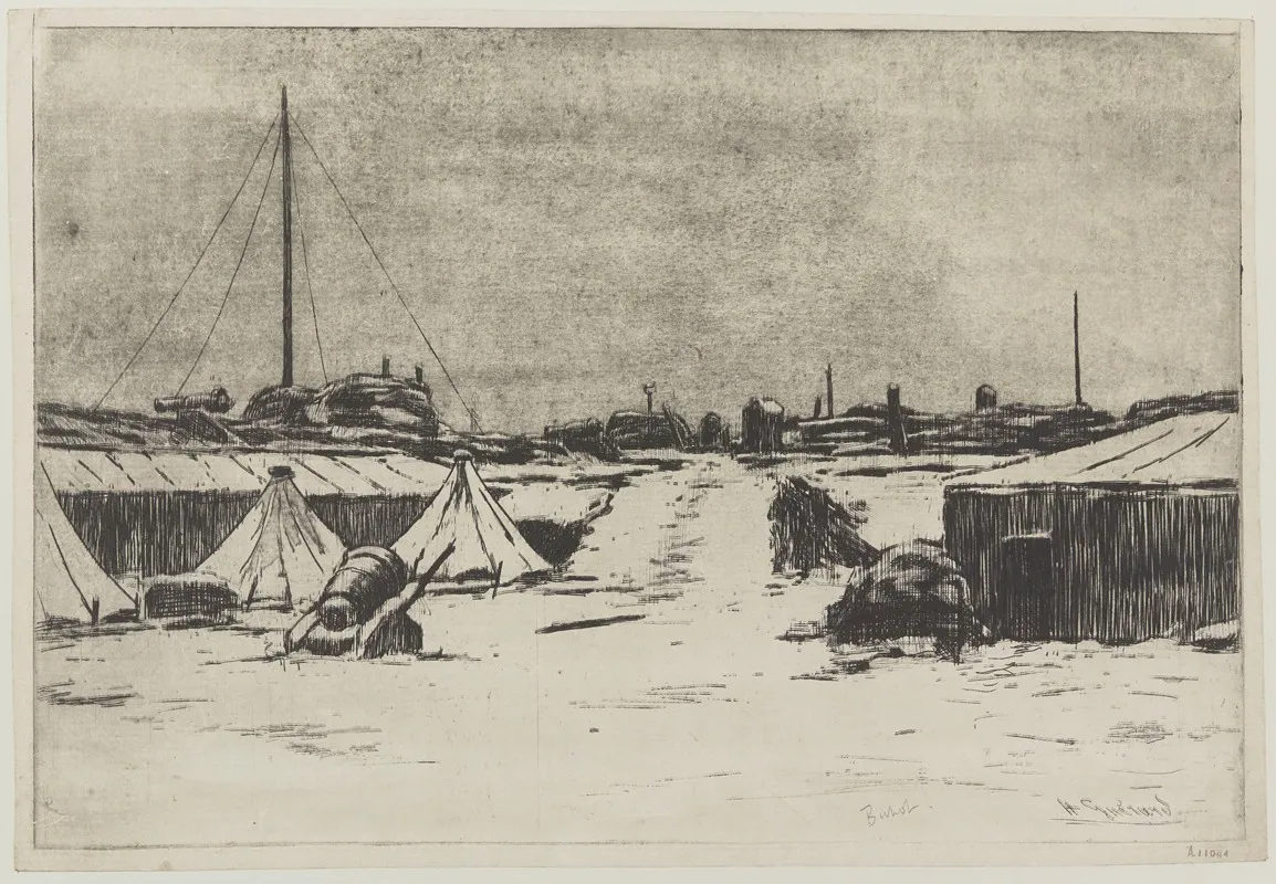 Un Bastion Effet De Neige