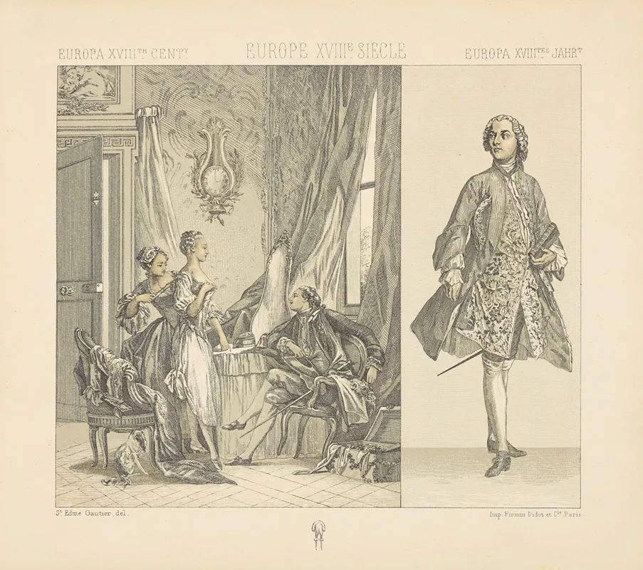 Un Cabinet De Toilette Vers 1760 Le Maintien