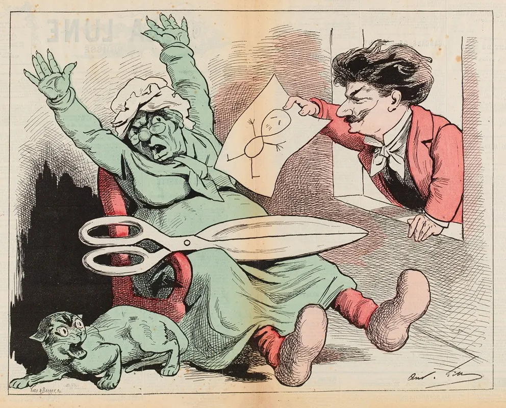 Un Dessin De Gill
