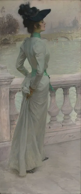 Un Reve Qui Passe by Armand Point - Canvas Print