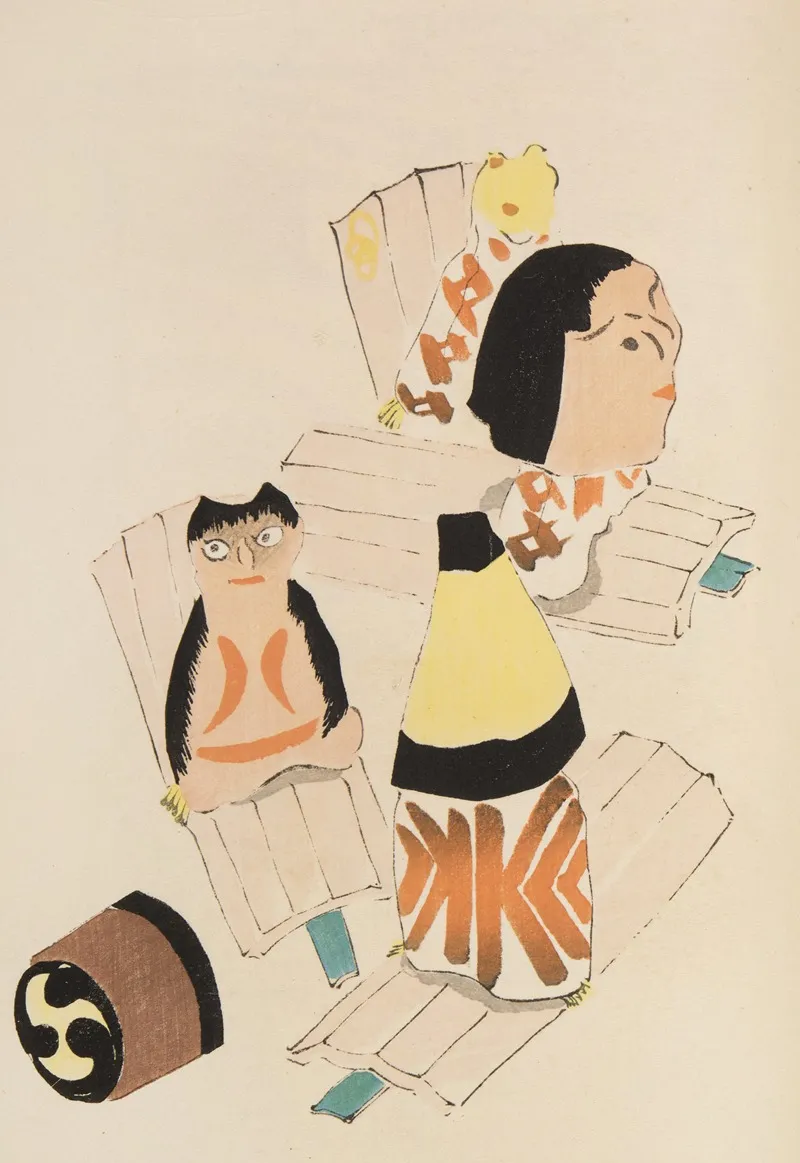 Unai No Tomo Pl 027 by Shimizu Seifū - Canvas Print