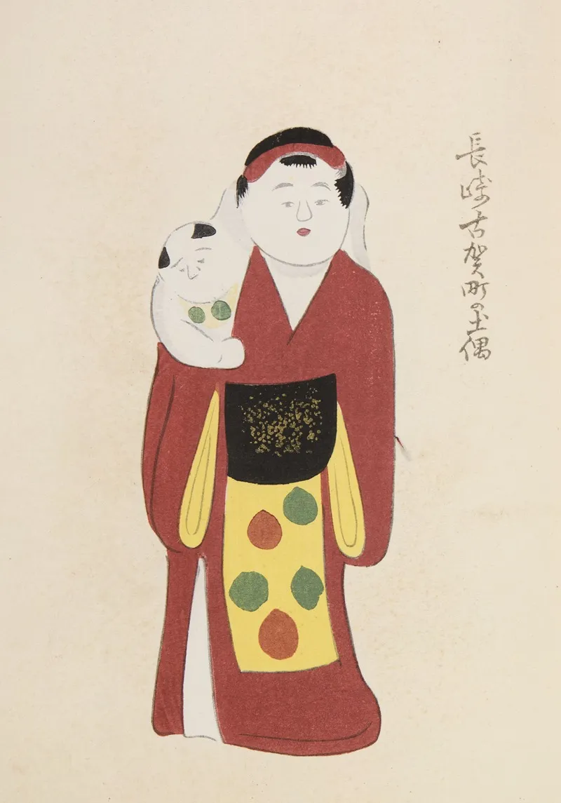 Unai No Tomo Pl 157 by Shimizu Seifū - Canvas Print