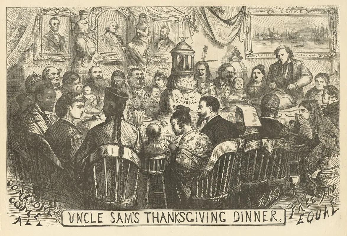 Uncle Sams Thanksgiving Dinner 2