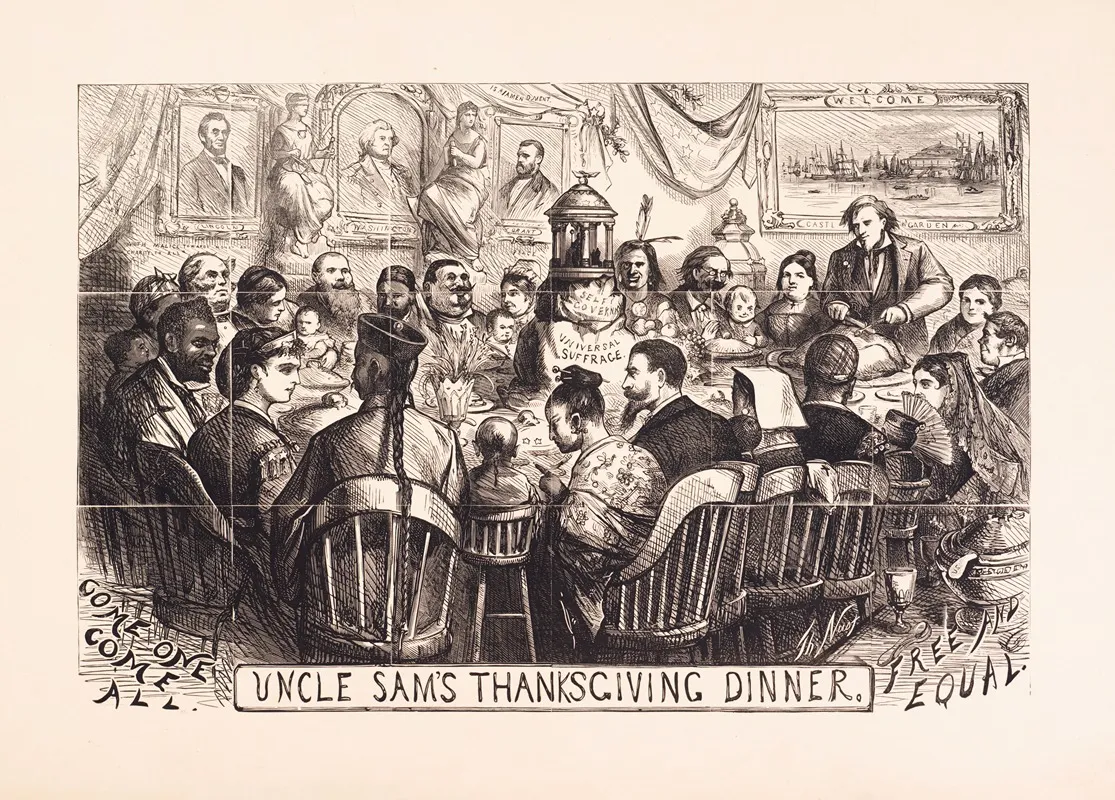 Uncle Sams Thanksgiving Dinner