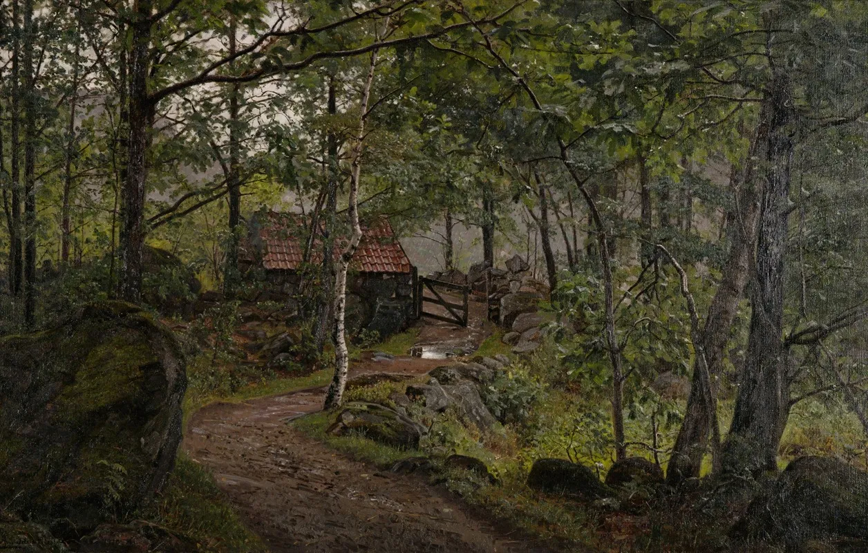 Under Traerne Hoven Ved Mandal