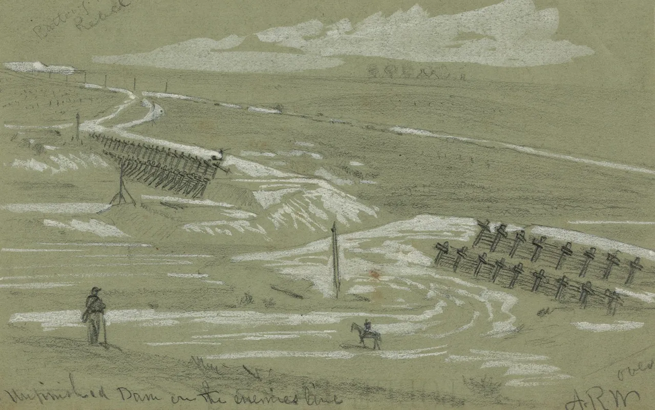 Unfinished Dam On The Enemies Line