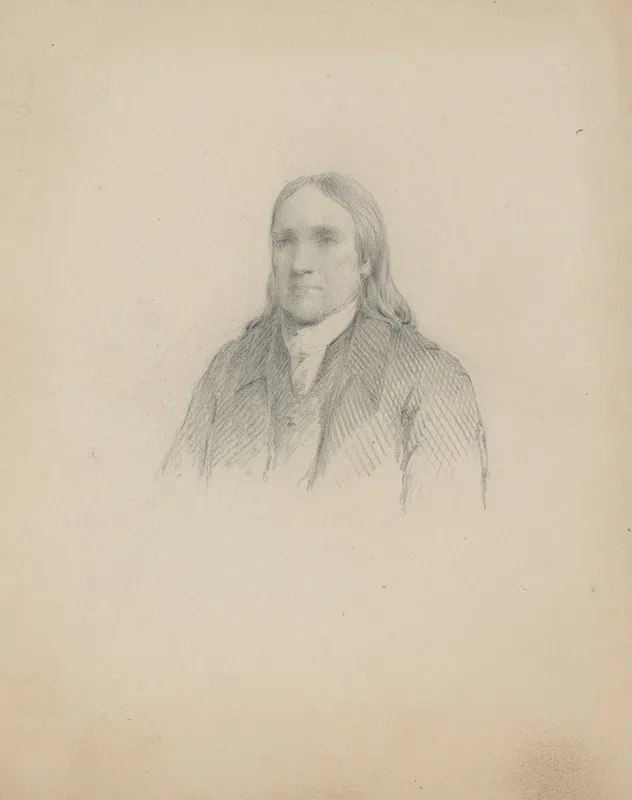 Unidentified Man 4 by James Barton Longacre - Canvas Print