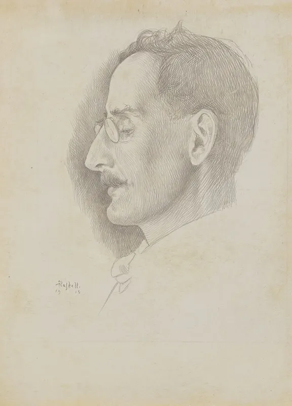 Unidentified Man by Ernest Haskell - Canvas Print