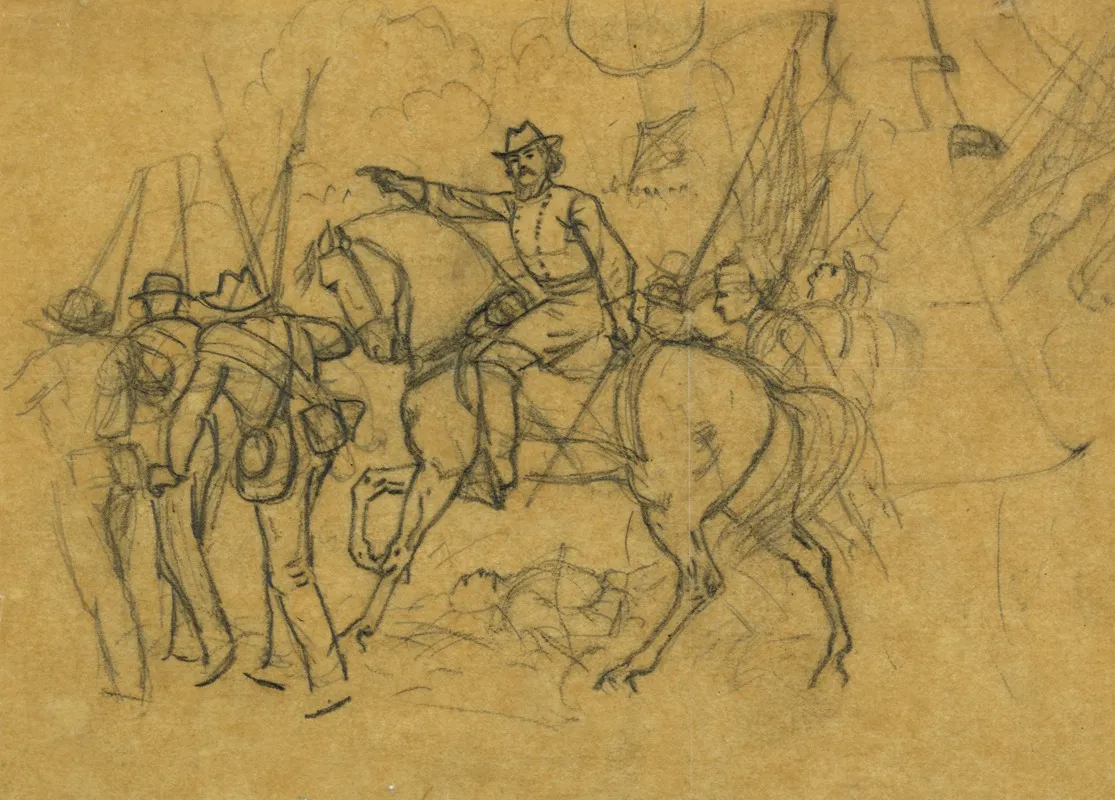 Unidentified Officer Directing His Men 2