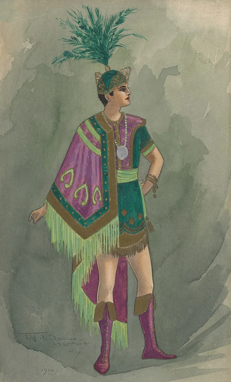 Untitled 124 by Will R. Barnes - Canvas Print