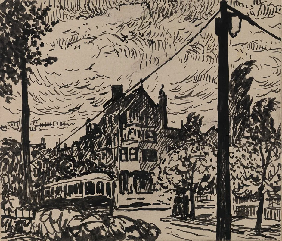 Untitled 14 2 by Henry Lyman Saÿen - Canvas Print