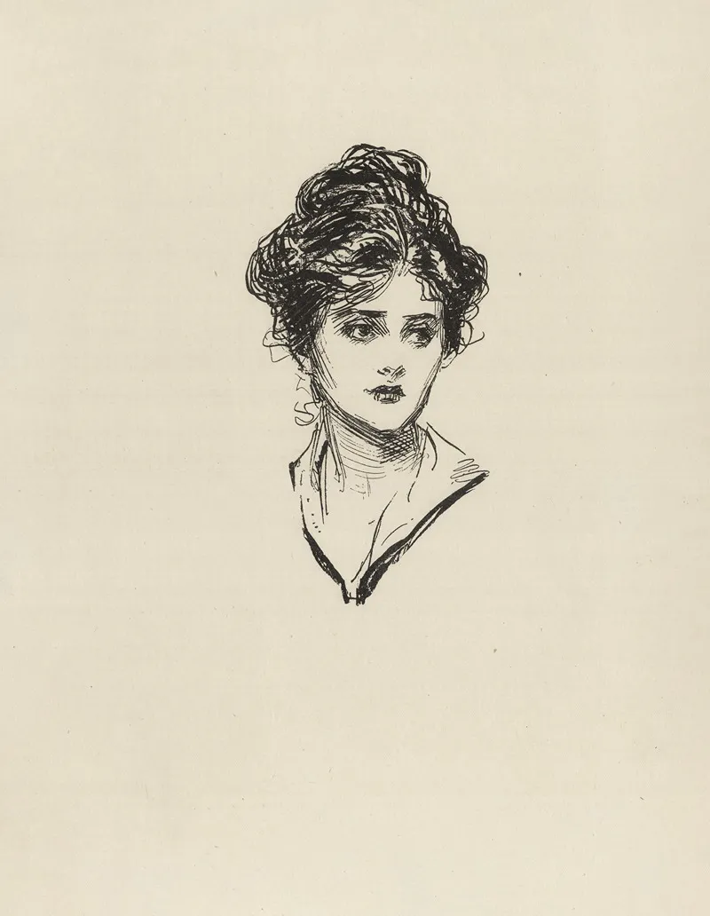 Untitled 213 by Charles Dana Gibson - Canvas Print