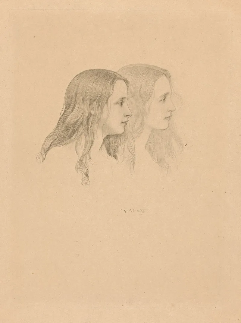 Untitled 238 by George Frederic Watts - Canvas Print