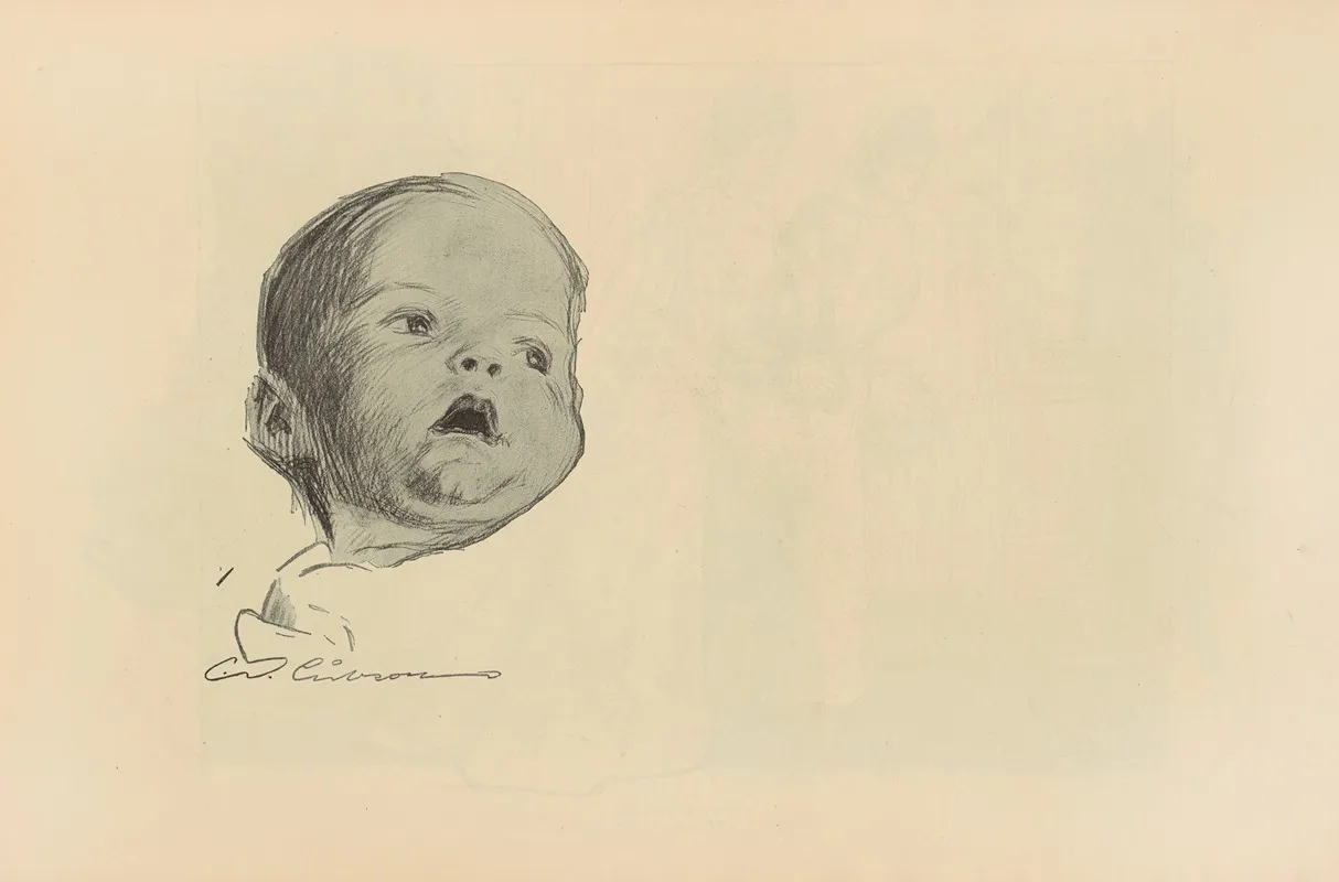 Untitled 275 by Charles Dana Gibson - Canvas Print