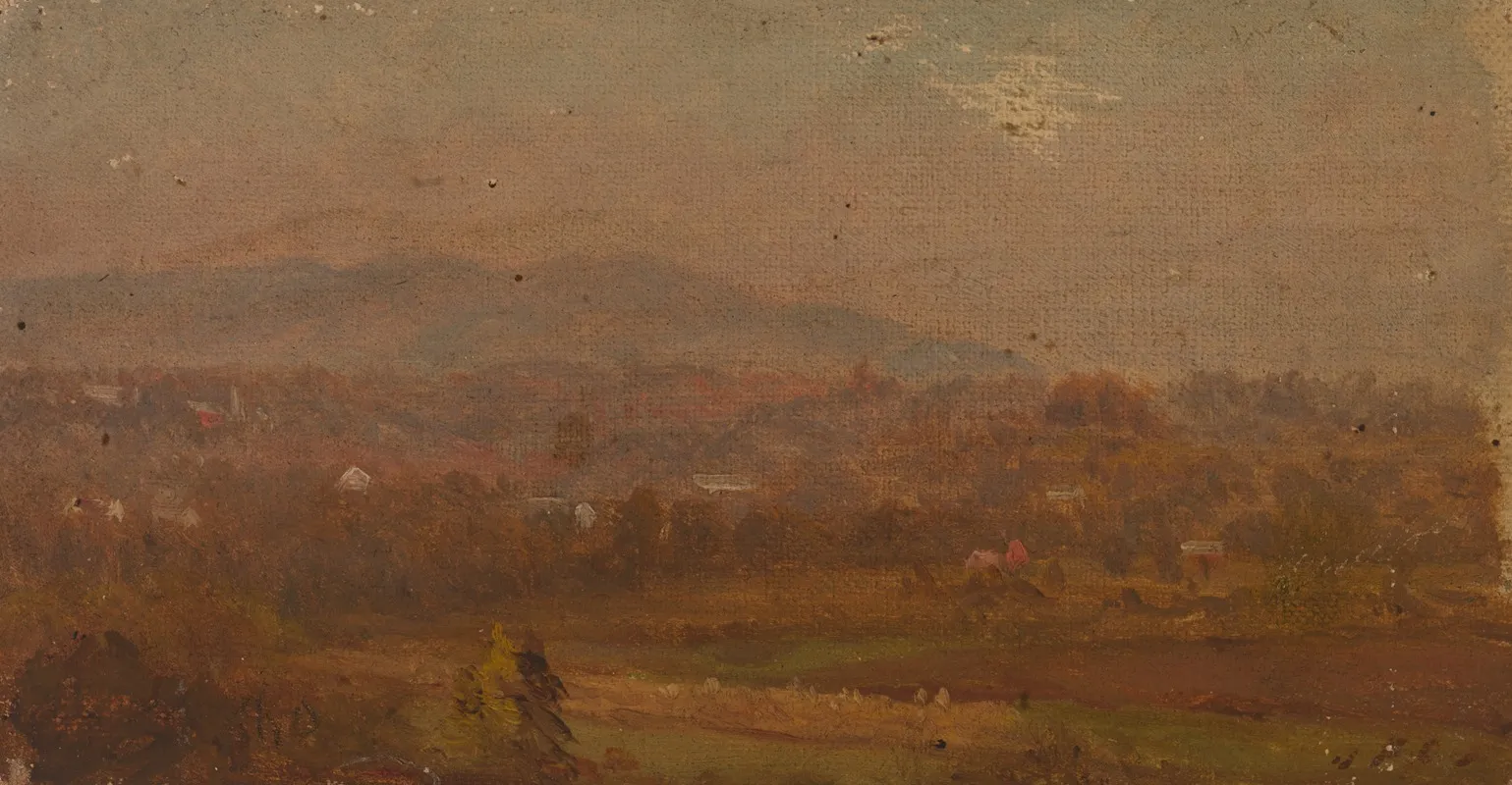 Untitled 325 by Jasper Francis Cropsey - Canvas Print