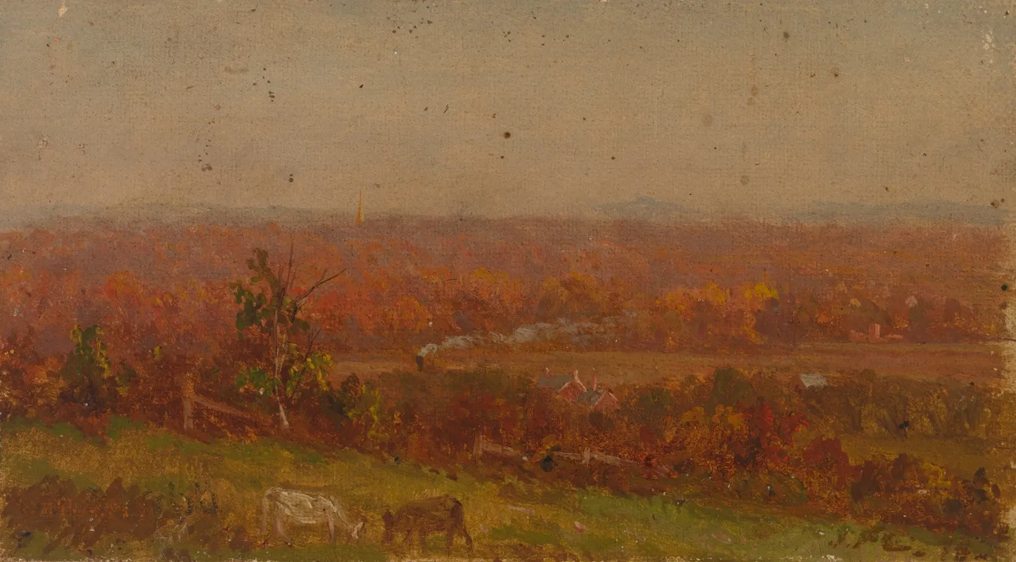 Untitled 328 by Jasper Francis Cropsey - Canvas Print
