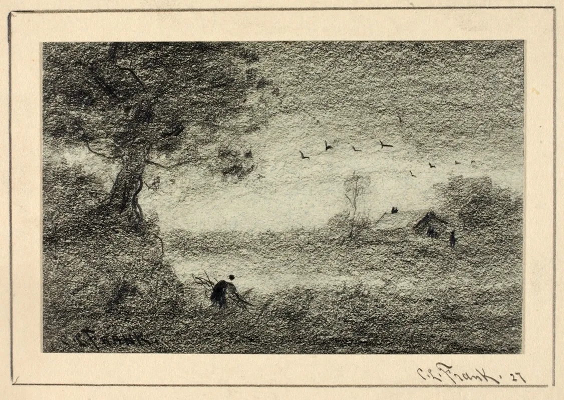 Untitled 352 by Charles Lee Frank - Canvas Print