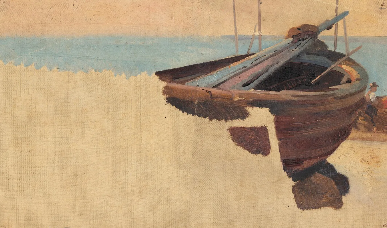 Untitled 423 by Astrid Holm - Canvas Print