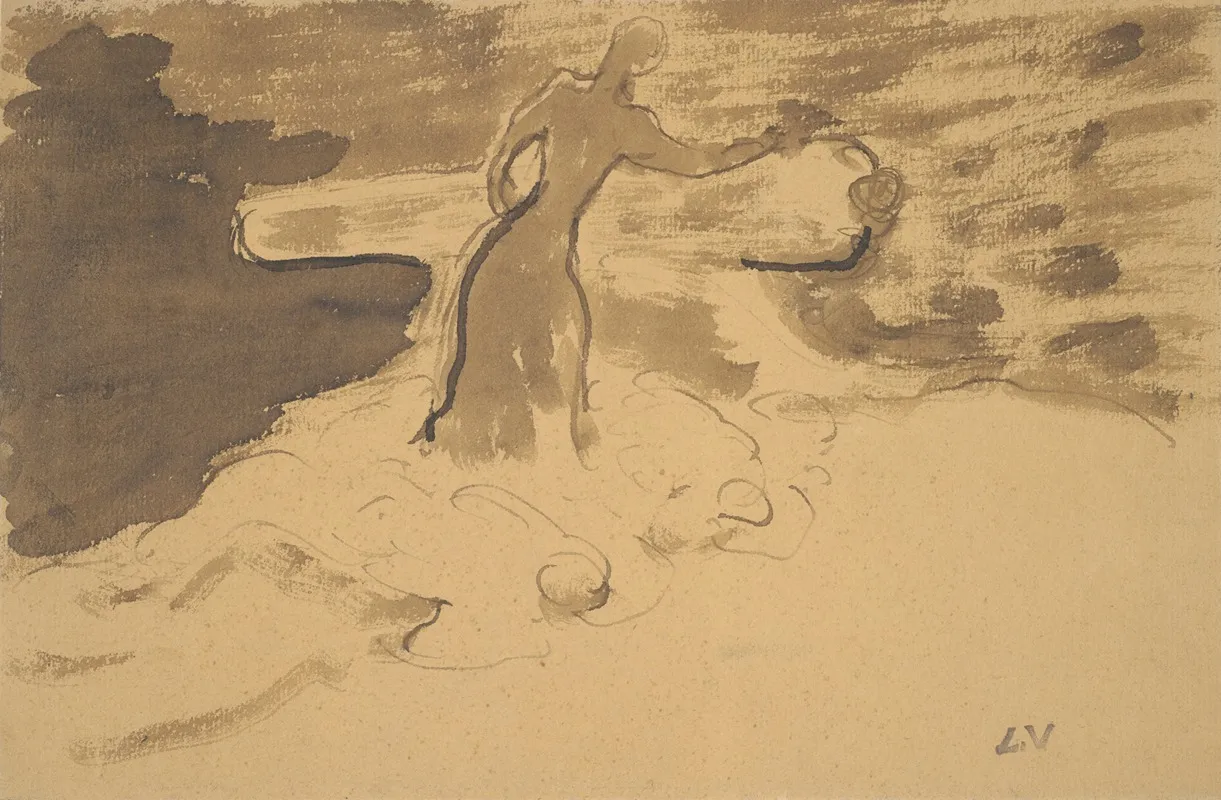 Untitled 90 by Louis Valtat - Canvas Print