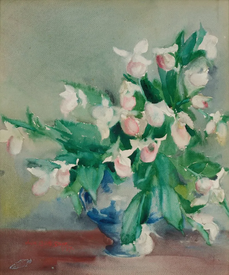 Untitled Flowers In A Vase