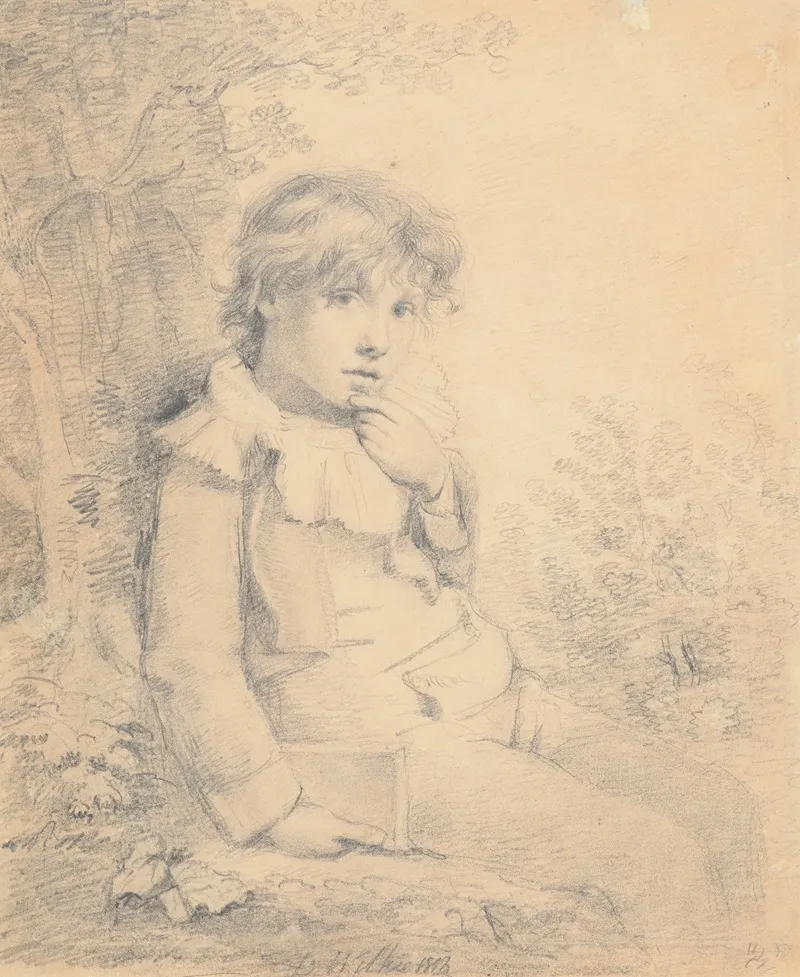 Untitled Portrait Of David Frazer