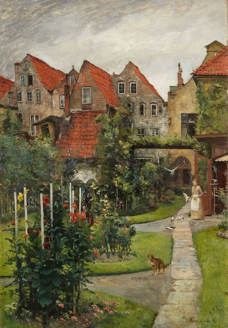 Urban Garden In Lubeck Johannisstrasse 64