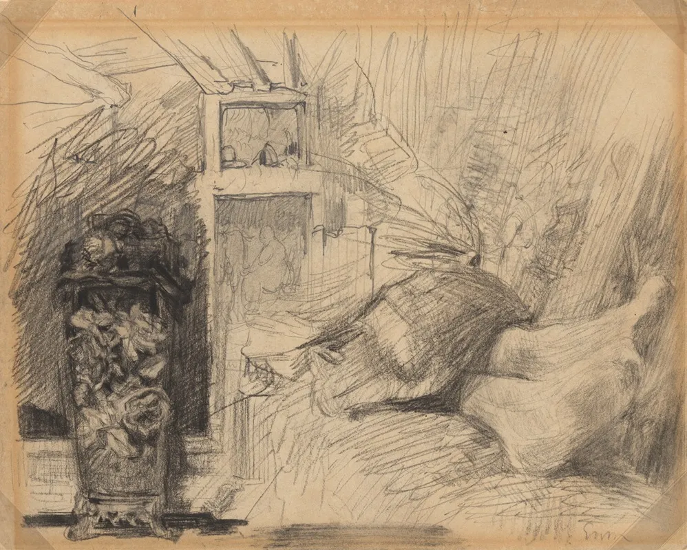 Vaas En Voeten by James Ensor - Canvas Print