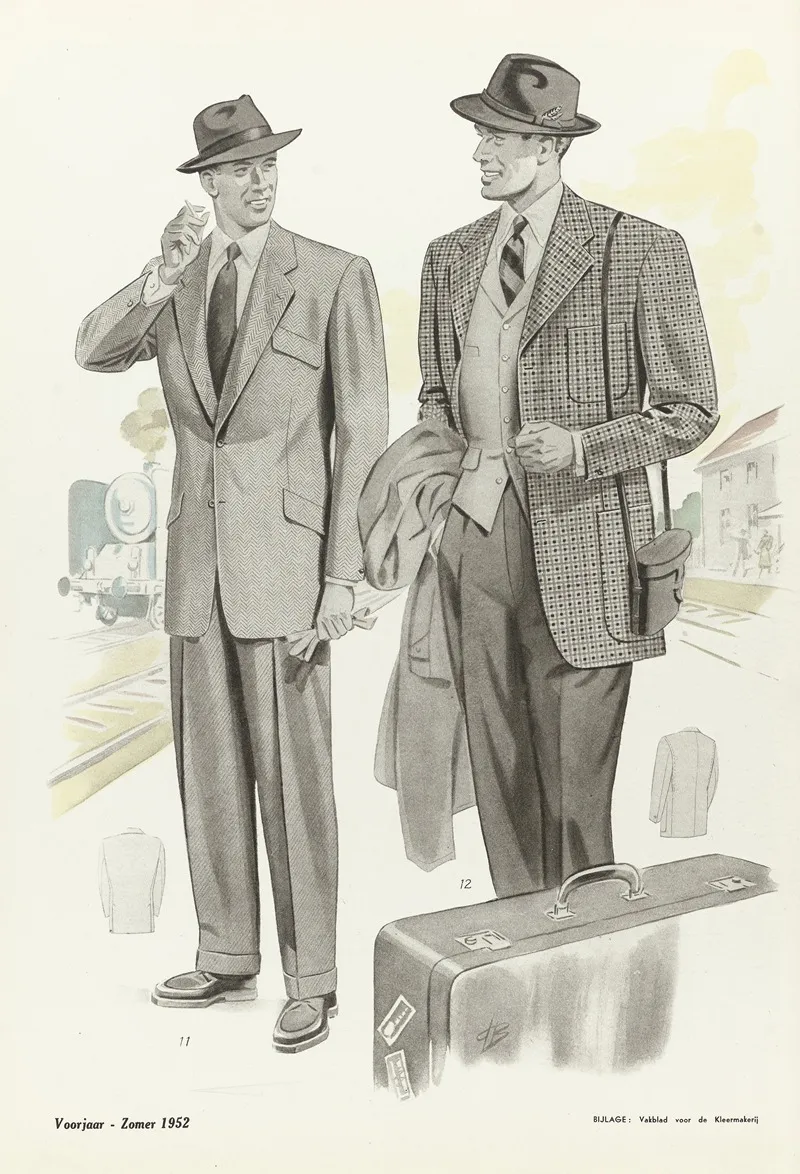 Vakblad Voor De Kleermakerij Voorjaar Zomer 1952 Nr 11 En Nr 12
