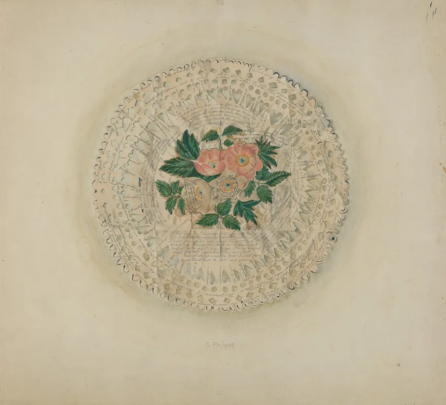 Valentine 10 by Samuel Philpot - Canvas Print