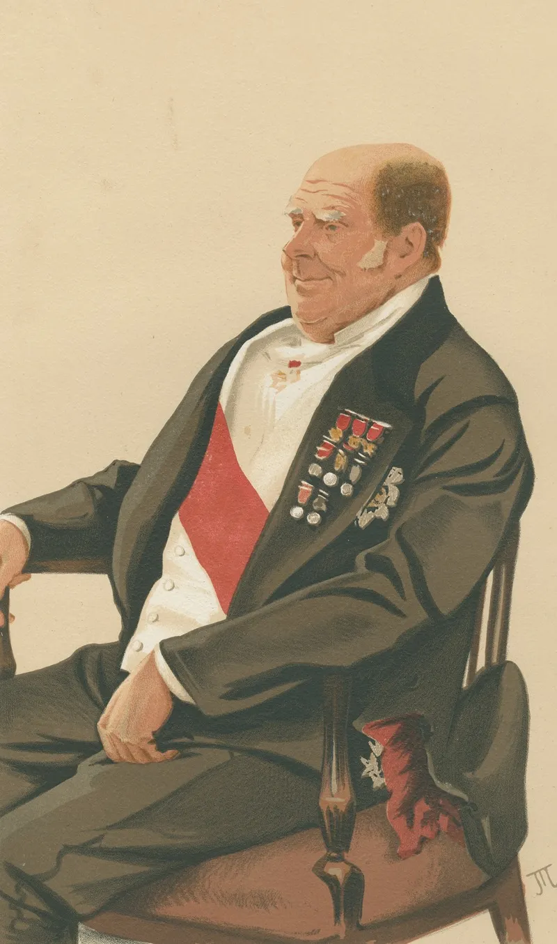 Vanity Fair Military And Navy Little Harry Admiral The Hon Sir Henry Keppel April 22 1876