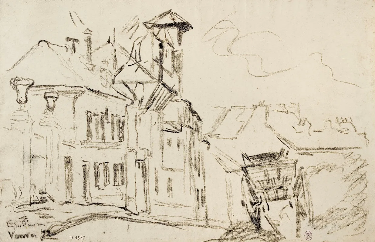 Vanves by Armand Guillaumin - Canvas Print