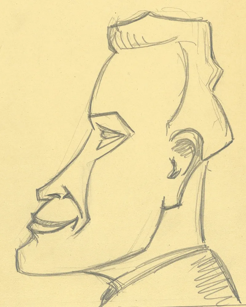 Varia 6 by Albert Daenens - Canvas Print