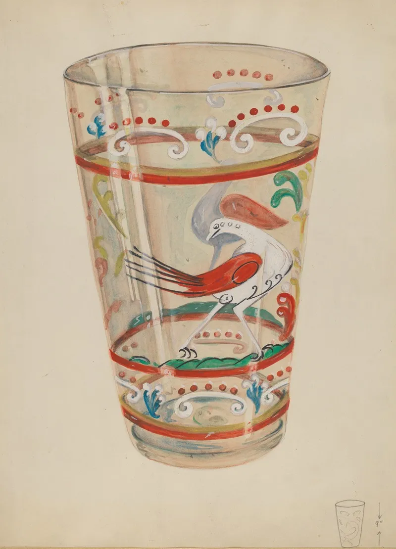 Vase 19 by Ella Josephine Sterling - Canvas Print