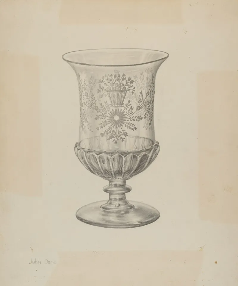 Vase 50 by John Dana - Canvas Print