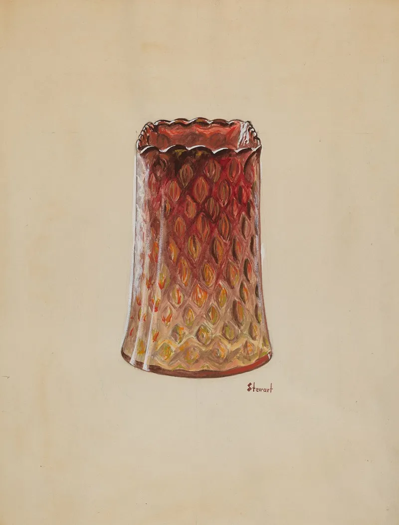 Vase Amberina