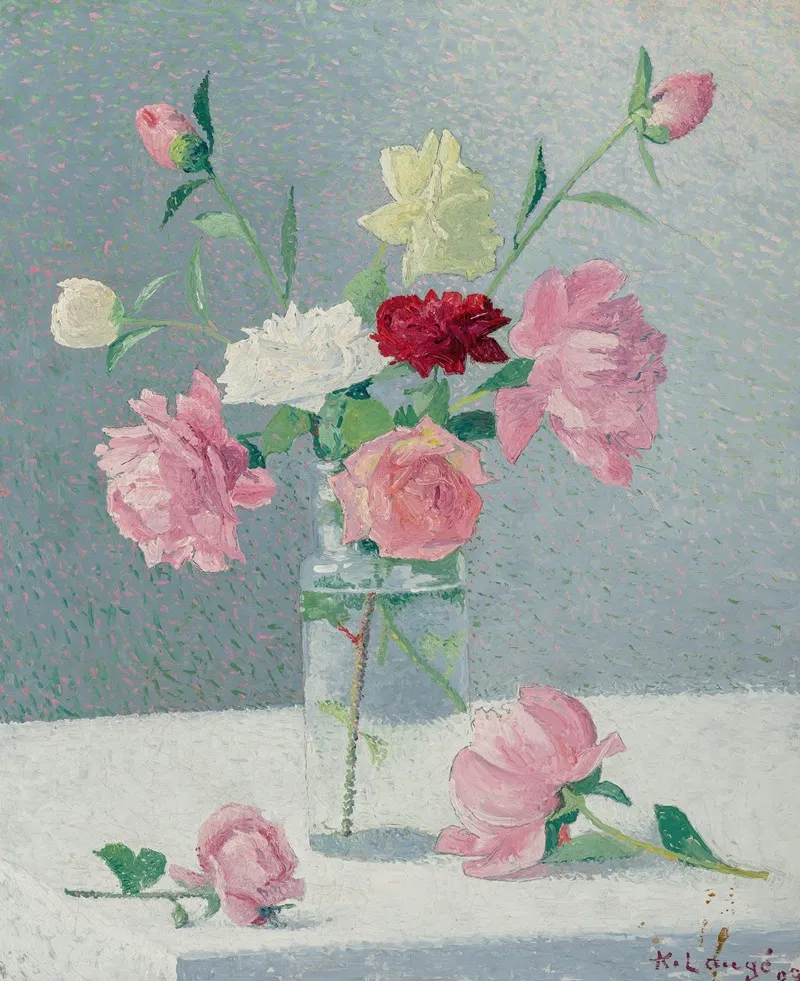 Vase De Roses 2