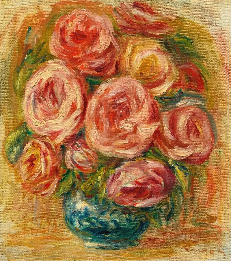 Vase De Roses