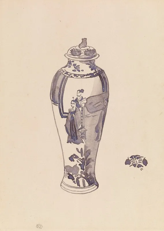 Vase With Slightly Bulging Body