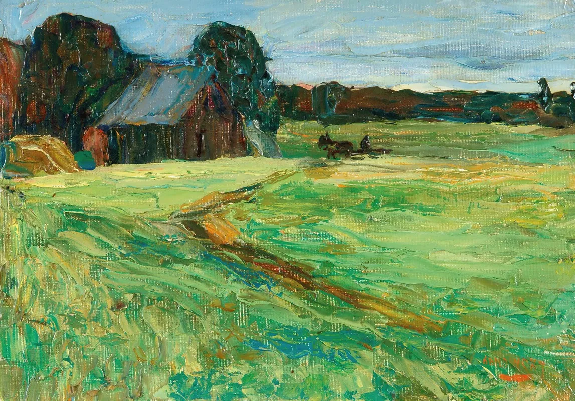 Vasilevskoe Barn With Pony