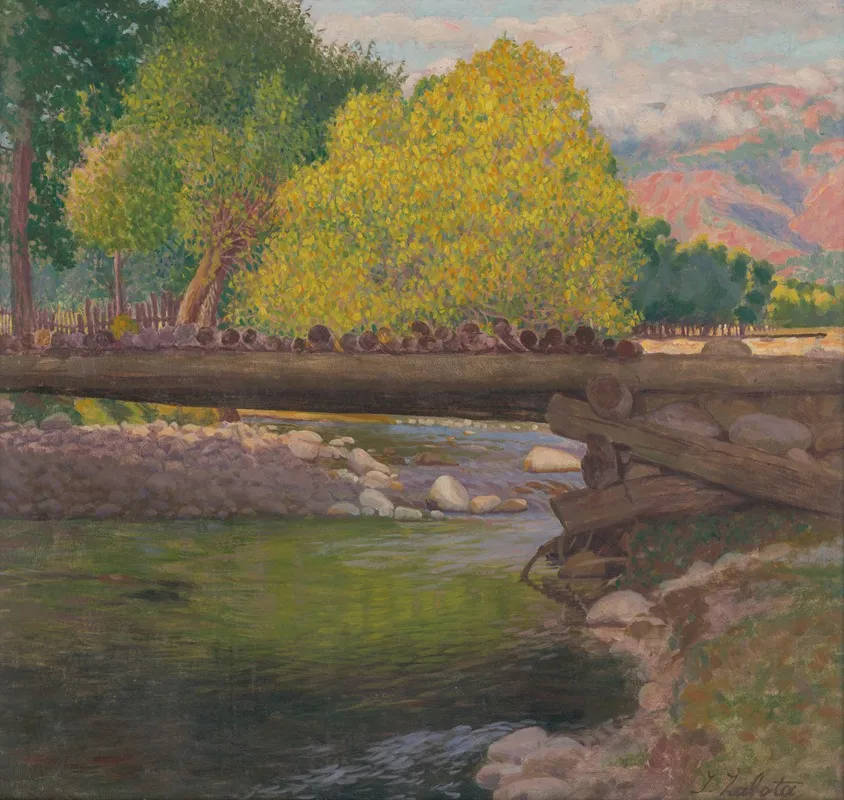 Vaski Most by Ivan Žabota - Canvas Print